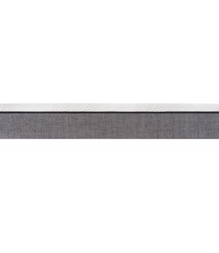 Vista laterale del materasso FormaBed Joe in memory foam traspirante con profilo ergonomico