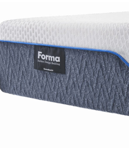 Dettaglio materasso Formabed Levia Hybrid con rivestimento traspirante