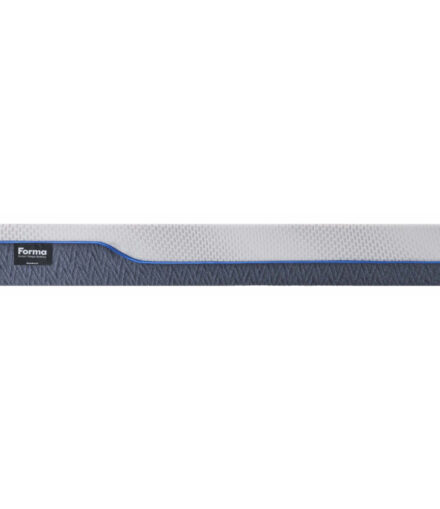 Vista laterale del materasso FormaBed Levia Hybrid con profilo ergonomico a tecnologia ibrida