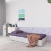 Letto singolo Top 1 personalizzabile artigianale per camerette moderne