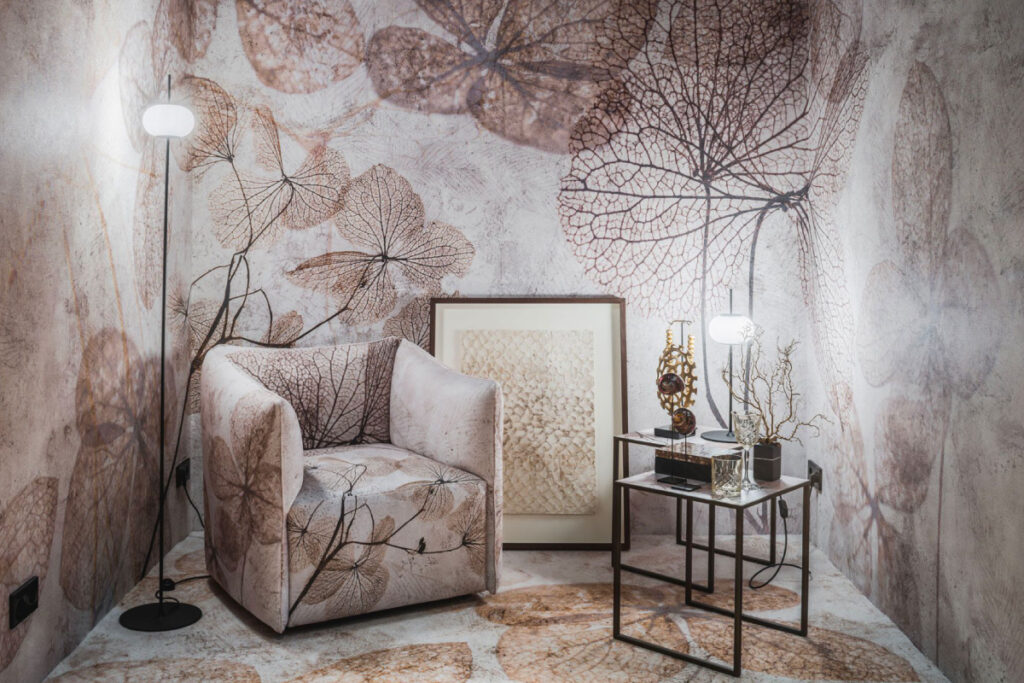 Carta da parati d&rsquo;arredo coordinabile con mobili disponibile a Napoli