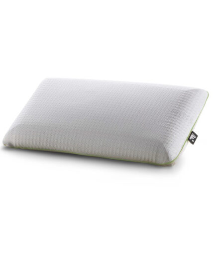 Cuscino ergonomico Fresh Feel Green con supporto cervicale e rivestimento traspirante