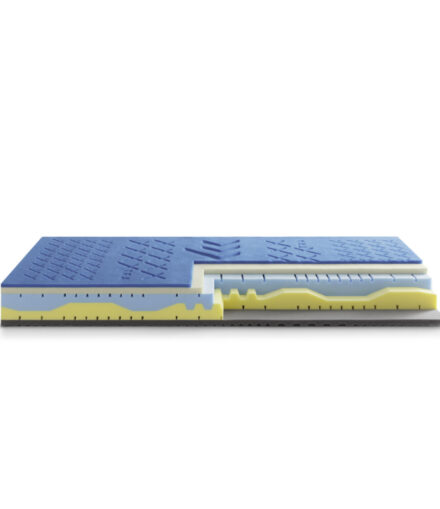 Materasso Ennerev Xtrapure memory foam multistrato ergonomico traspirante
