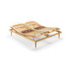 Rete manuale Ennerev Lybra 200 con struttura in legno e regolazione manuale di schiena e gambe