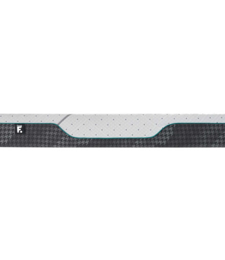 Vista laterale del materasso FormaBed Eddy con profilo ergonomico e fascia traspirante