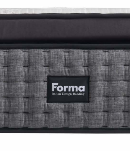Materasso FormaBed Giotto Pillow Top con molle indipendenti e top in memory foam vista laterale